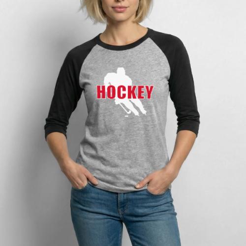 Power Play Hockey - Unisex Baseball T-Shirt