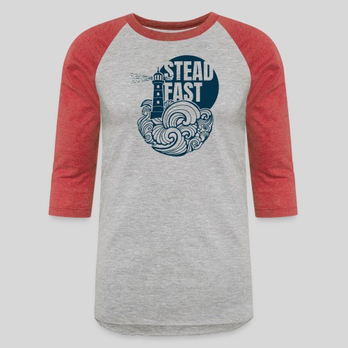 Steadfast - dark blue - Unisex Baseball T-Shirt