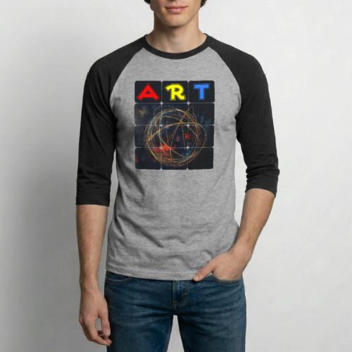 Echoes of Art - Unisex Baseball T-Shirt
