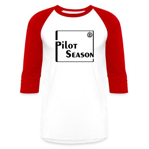 Pilot Season - Black - Unisex Baseball T-Shirt