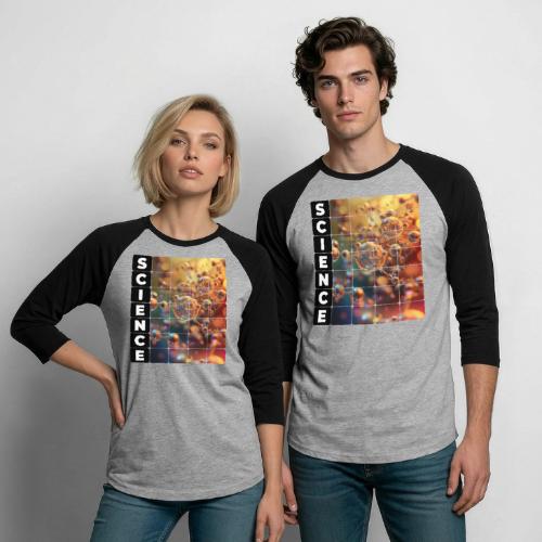 Nodes of Science - Unisex Baseball T-Shirt