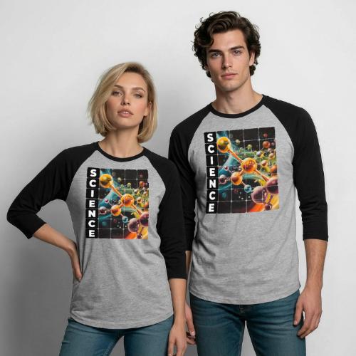 Molecular Science - Unisex Baseball T-Shirt