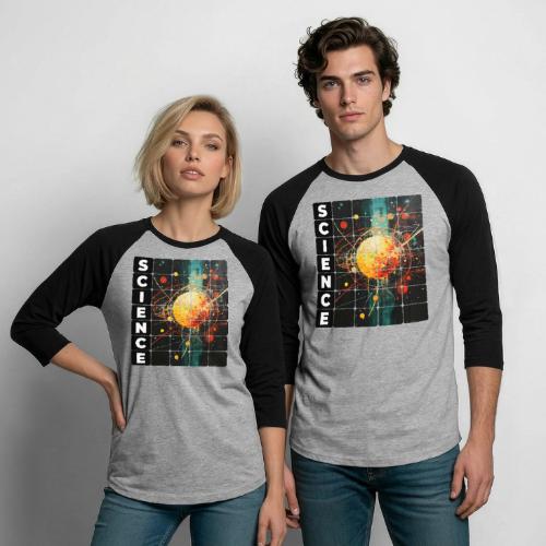Core of Science - Unisex Baseball T-Shirt