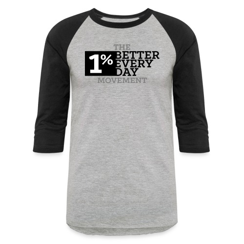 OPBED_Shirt 1_black - Unisex Baseball T-Shirt