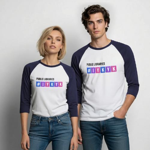 PLA #IYKYK - Unisex Baseball T-Shirt