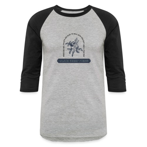 Black Sheep Poems - Unisex Baseball T-Shirt