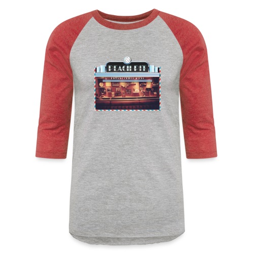 Peach Pit Shirt 90210 - Unisex Baseball T-Shirt