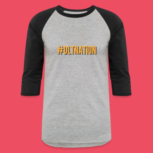 #DLTNATION - Gold - Unisex Baseball T-Shirt
