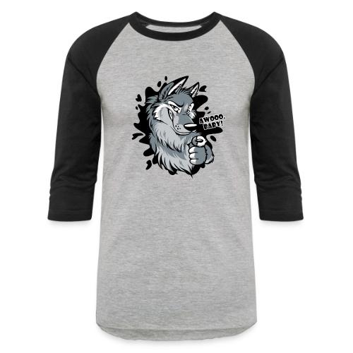 Awooo Baby - Unisex Baseball T-Shirt