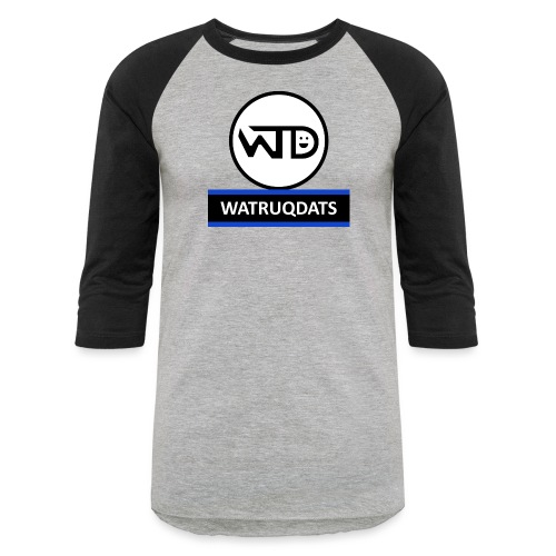 WaTruqDats Logo - Unisex Baseball T-Shirt