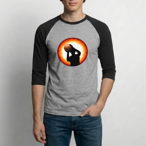 Basketball: The Art of the Shot - Unisex Baseball T-Shirt