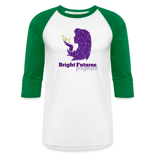Official Bright Futures Pageant Logo - Unisex Baseball T-Shirt