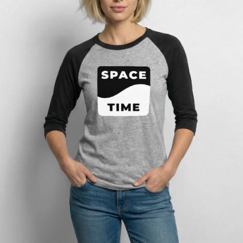 Space-time: Warped Reality - Unisex Baseball T-Shirt