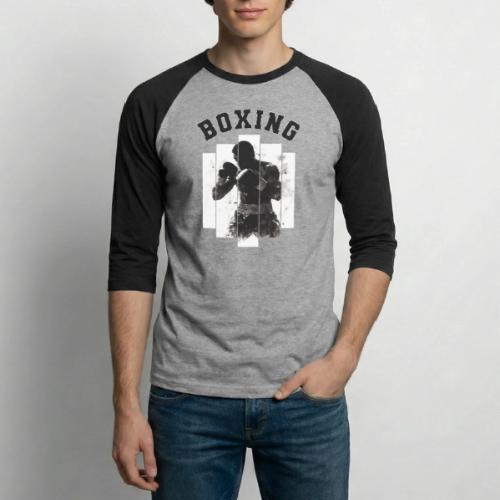 Born for Boxing - Unisex Baseball T-Shirt
