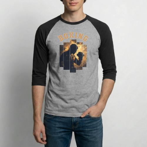 The Art of Boxing - Unisex Baseball T-Shirt