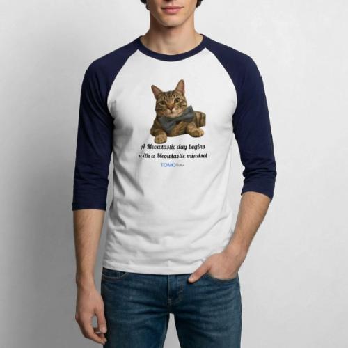 Meowtastic Mindset - Unisex Baseball T-Shirt
