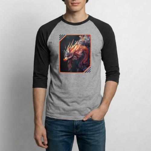 Dragon Dreams - Unisex Baseball T-Shirt