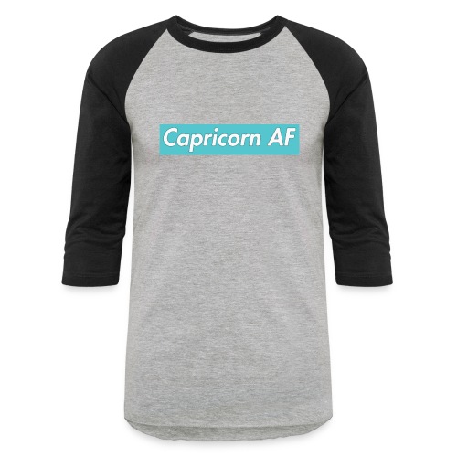 Capricorn AF - Unisex Baseball T-Shirt