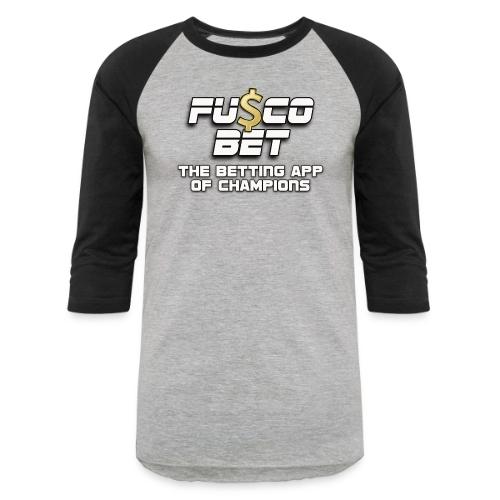Official FuscoBet Logo - Unisex Baseball T-Shirt