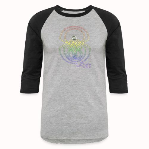 disco rainbow - Unisex Baseball T-Shirt
