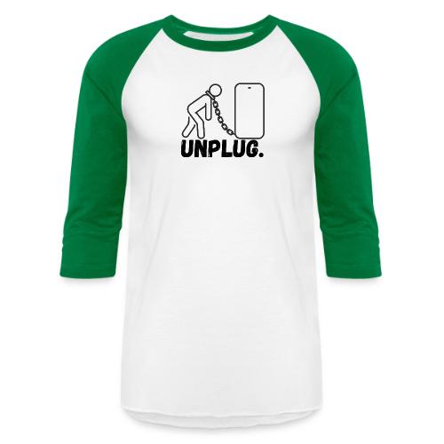 Unplug Series - Unisex Baseball T-Shirt