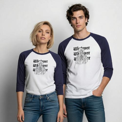 Whatever Mary - Unisex Baseball T-Shirt