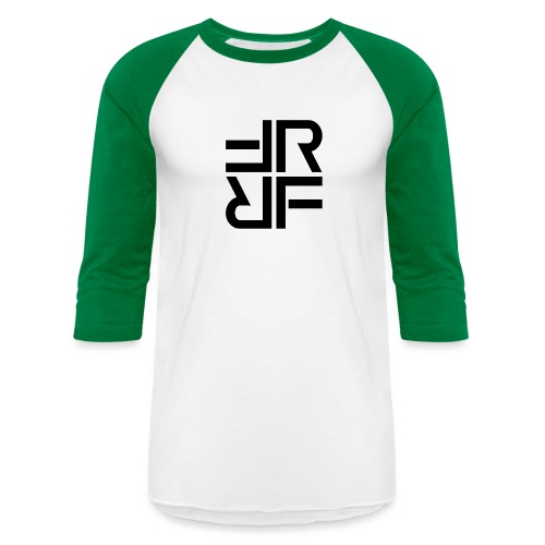 RF Logo Black - Unisex Baseball T-Shirt