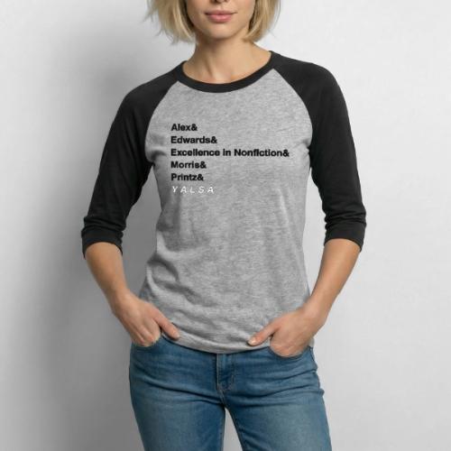YALSA Awards && - Unisex Baseball T-Shirt