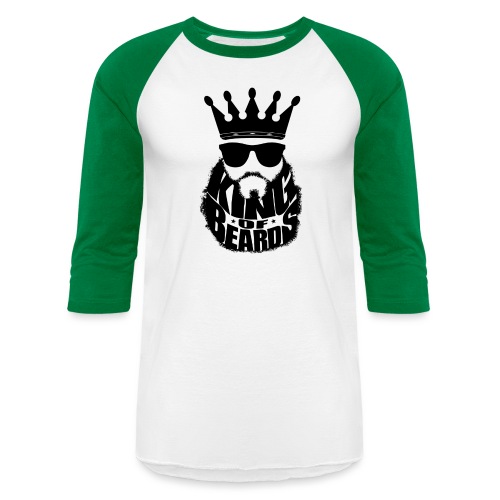 King Of Beards - Unisex Baseball T-Shirt