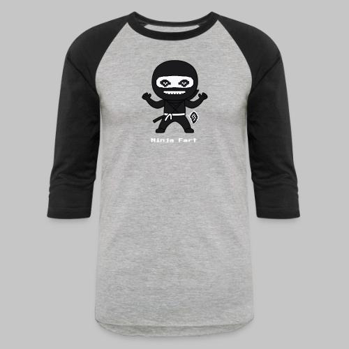 Ninja Fart - Unisex Baseball T-Shirt