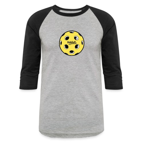 Everyday Pickleball Yellow Ball - Unisex Baseball T-Shirt