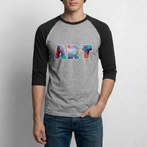 Art in Color - Unisex Baseball T-Shirt