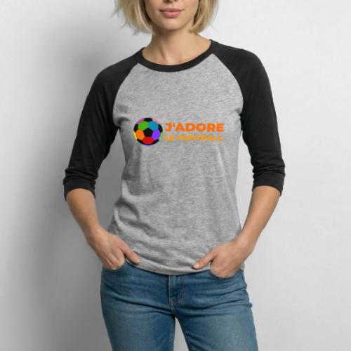I love football - Unisex Baseball T-Shirt