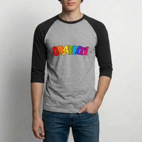 Graffiti - Unisex Baseball T-Shirt
