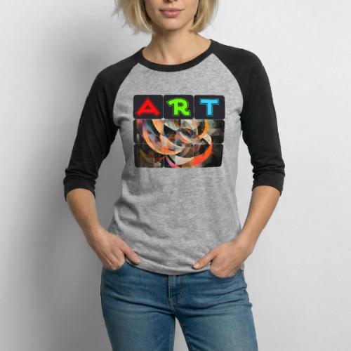 Fragments of Art - Unisex Baseball T-Shirt