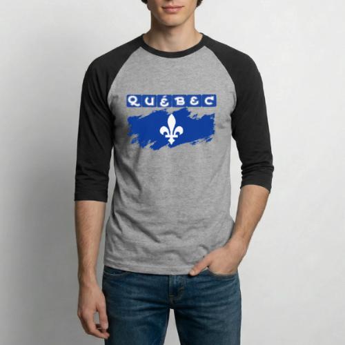 Québec la Belle province - Unisex Baseball T-Shirt