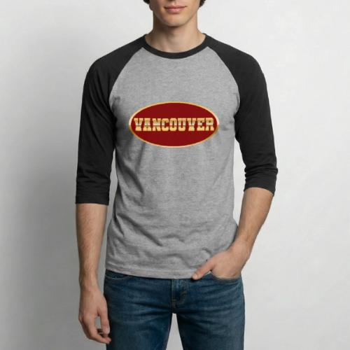 Golden Vibes – Vancouver - Unisex Baseball T-Shirt