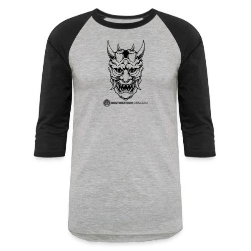 RO Oni Mask - Unisex Baseball T-Shirt