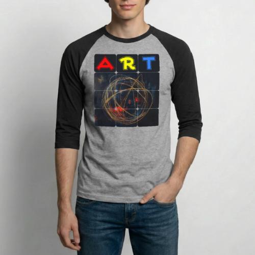 Echoes of Art - Unisex Baseball T-Shirt