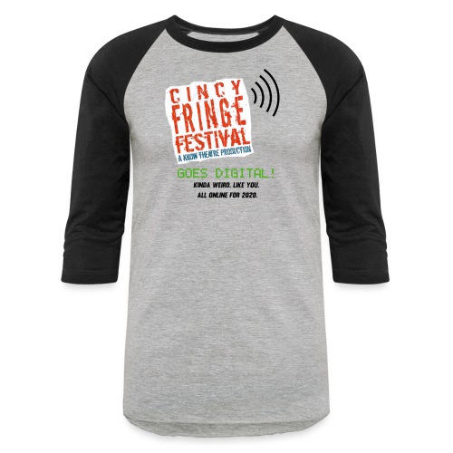 Official Cincy Fringe 2020 Shirts - light variant - Unisex Baseball T-Shirt