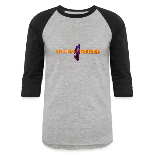 Kulture Freedem1 - Unisex Baseball T-Shirt