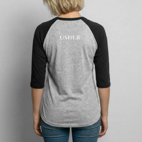 USHER SWAG - Unisex Baseball T-Shirt