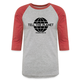 Tell The Planet - Unisex Baseball T-Shirt
