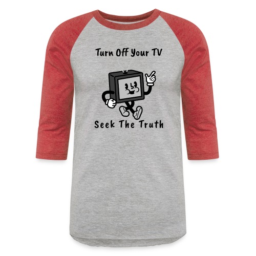 Seek the Truth - Unisex Baseball T-Shirt