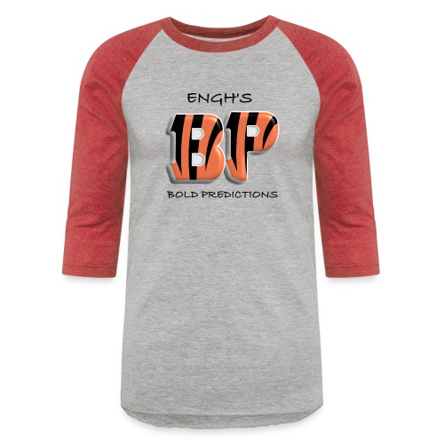 Enghs Bold Predictions Logo - Unisex Baseball T-Shirt