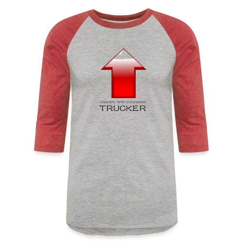 Canadian Trucker - Unisex Baseball T-Shirt