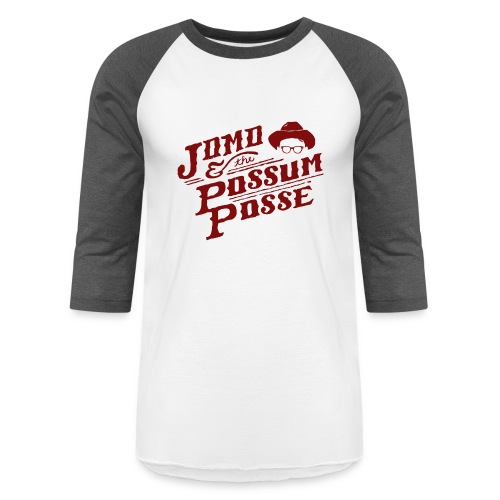 Jomo & The Possum Posse - Unisex Baseball T-Shirt