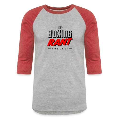 The Boxing Rant - Stack Logo - Unisex Baseball T-Shirt