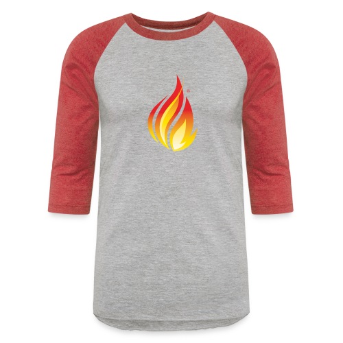 HL7 FHIR Flame Logo - Unisex Baseball T-Shirt
