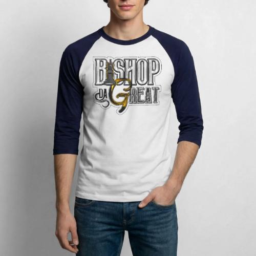 Bishop DaGreat Logo Merch - Unisex Baseball T-Shirt